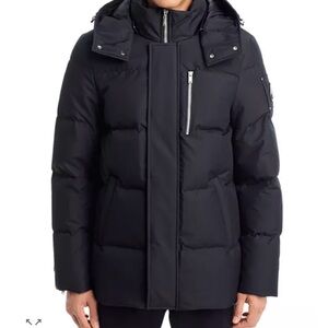 Moose Knuckles Black Puffer Jacket